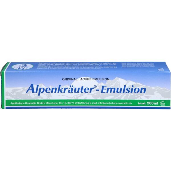 ALPENKRÄUTER Emulsion Lacure 200 ml