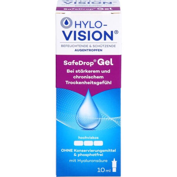 HYLO-VISION SafeDrop Gel Augentropfen 10 ml