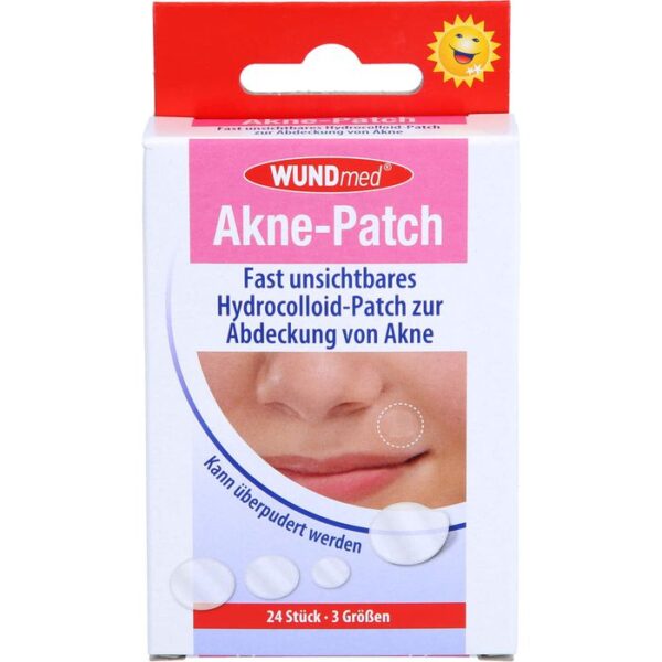 AKNE PATCH Hydrocolloid 3 Größen 24 St.