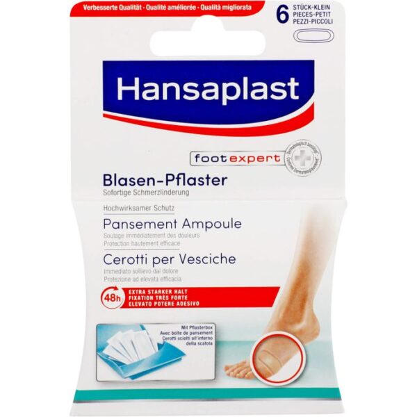 HANSAPLAST Blasenpflaster klein 6 St.