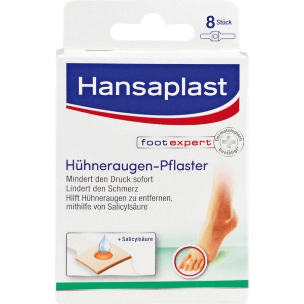 HANSAPLAST Hühneraugenpflaster 8 St.