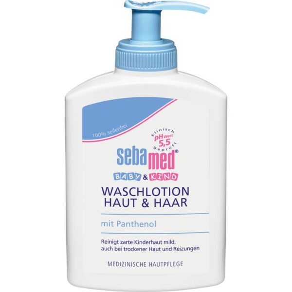 SEBAMED BABY & KIND Waschlotion Haut & Haar 200 ml