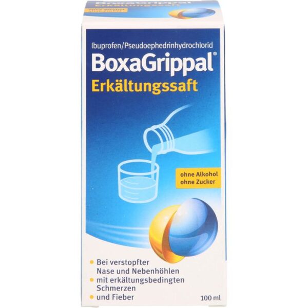 BOXAGRIPPAL Erkältungssaft 100 ml