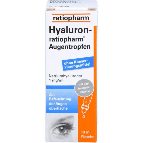 HYALURON-RATIOPHARM Augentropfen 10 ml