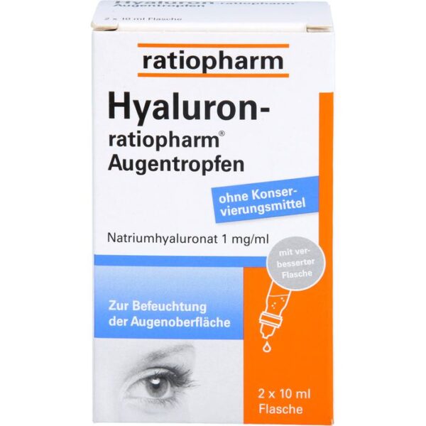 HYALURON-RATIOPHARM Augentropfen 20 ml