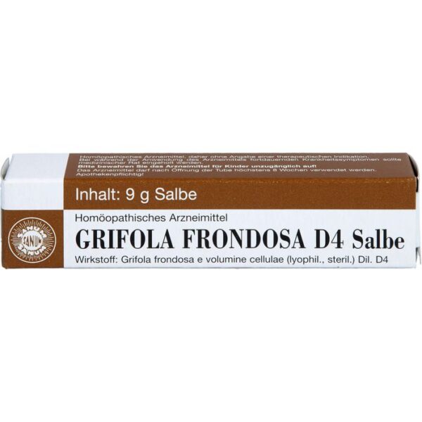 GRIFOLA frondosa D 4 Salbe 9 g