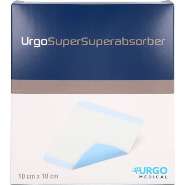 URGOSUPERSUPERABSORBER 10x10 cm Verband 10 St.