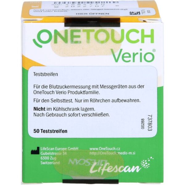 ONE TOUCH Verio Teststreifen 50 St.