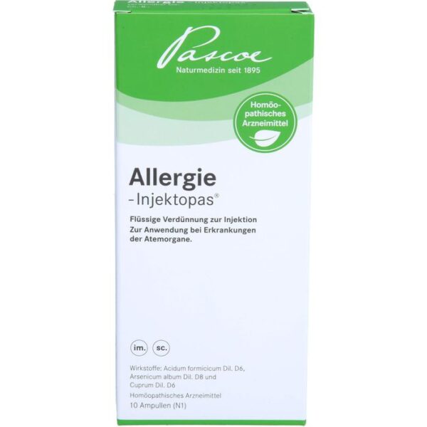 ALLERGIE-INJEKTOPAS Injektionslösung Ampullen 20 ml