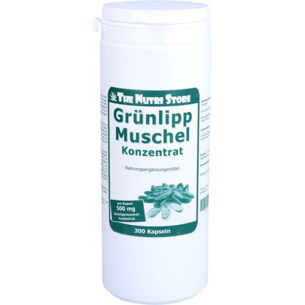 GRÜNLIPPMUSCHEL 500 mg Konzentrat Kapseln 300 St.