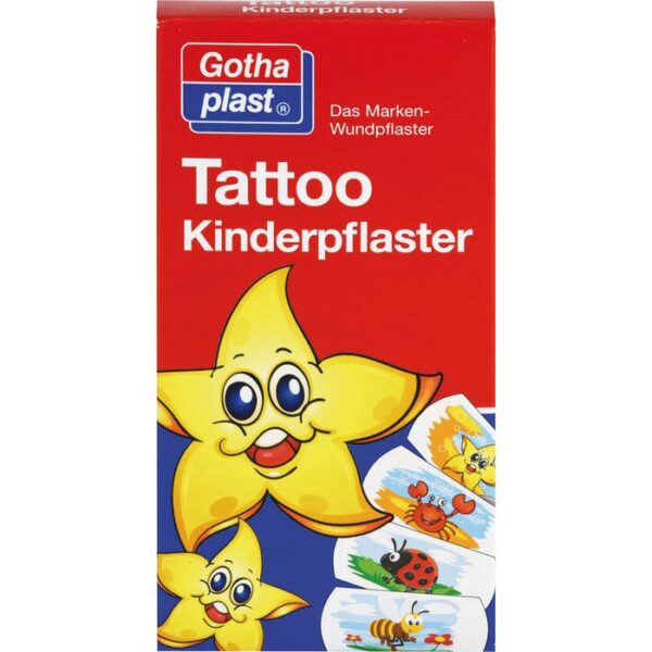 TATTOO Kinderpflaster 25x57 mm 8 St.