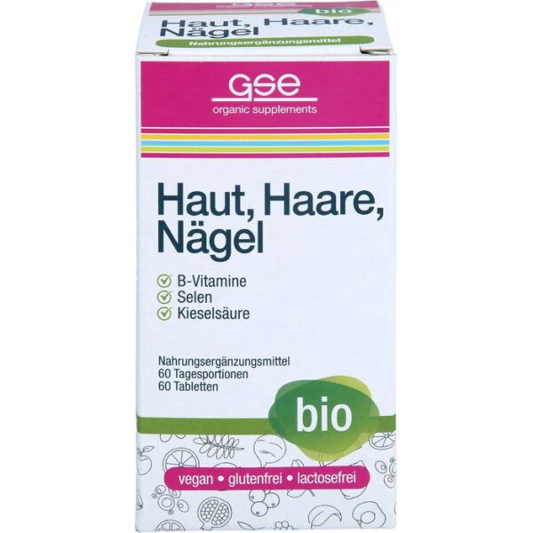 GSE Haut Haare Nägel Complex Bio Tabletten 60 St.