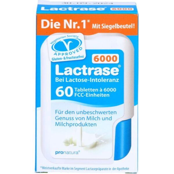 LACTRASE 6.000 FCC Tabletten im Klickspender 60 St.