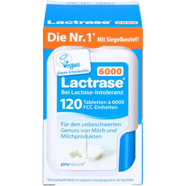 LACTRASE 6.000 FCC Tbl.im Klickspender Doppelpack 240 St.