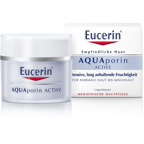 EUCERIN AQUAporin Active Creme norm.bis Mischhaut 50 ml