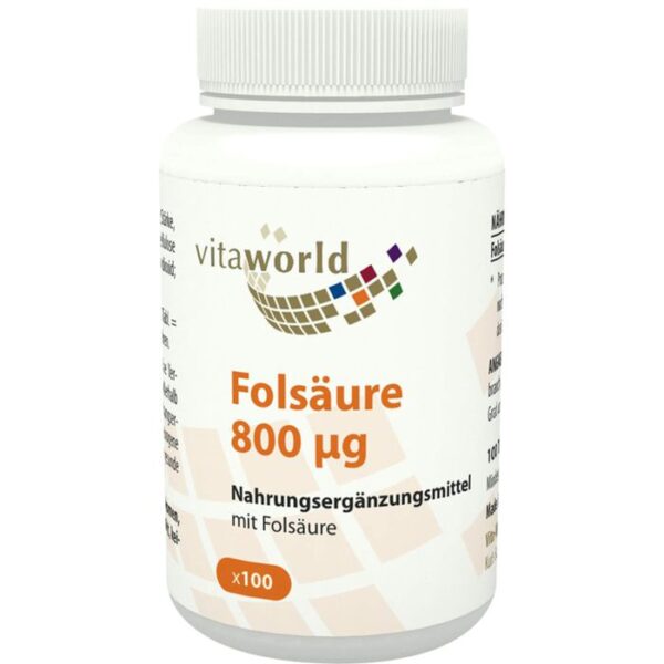 FOLSÄURE 800 µg Tabletten 100 St.