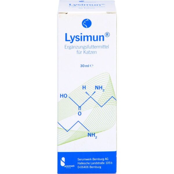 LYSIMUN Ergänzungsfutterm.Lsg.f.Katzen 30 ml