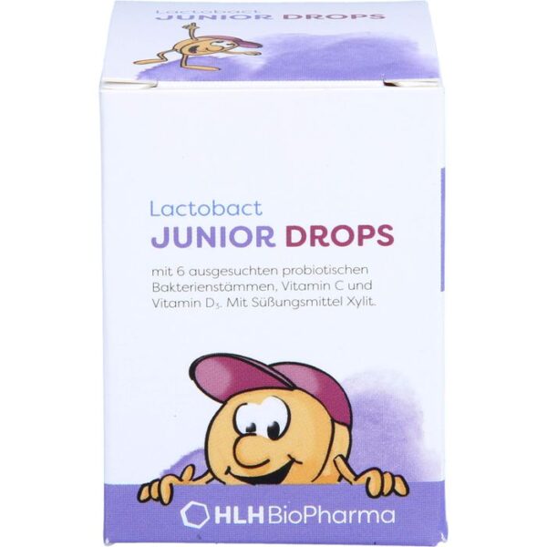 LACTOBACT Junior Drops Lutschtabletten 60 St.