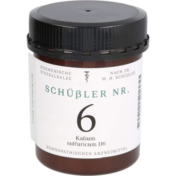 SCHÜSSLER NR.6 Kalium sulfuricum D 6 Tabletten 1000 St.