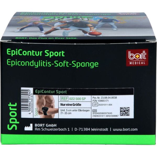 BORT EpiContur SPORT Epicon.Soft-Spange schw./grün 1 St.