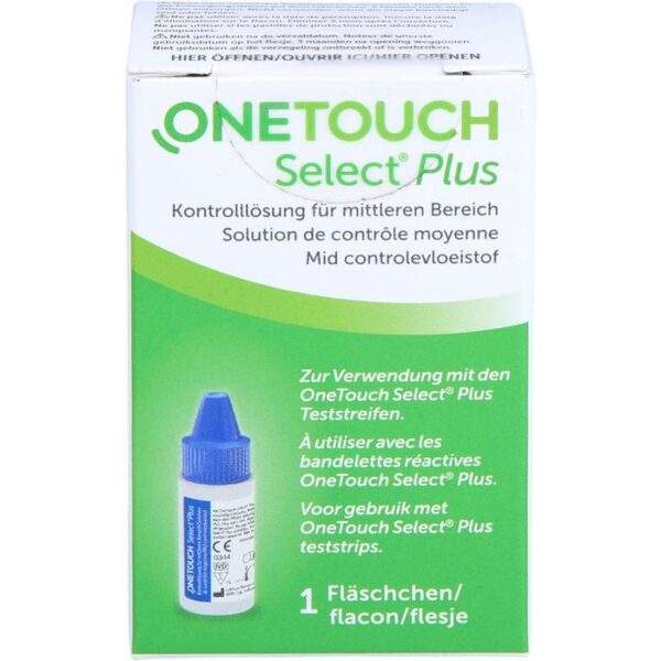 ONE TOUCH Select Plus Kontrolllösung mittel 3,75 ml