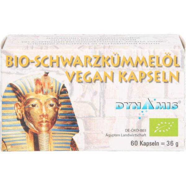 SCHWARZKÜMMEL BIO vegan Kapseln 60 St.