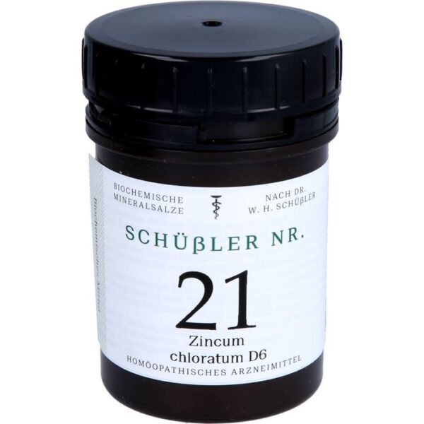 SCHÜSSLER NR.21 Zincum chloratum D 6 Tabletten 400 St.