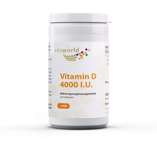 VITAMIN D3 4.000 I.E. Kapseln 100 St.