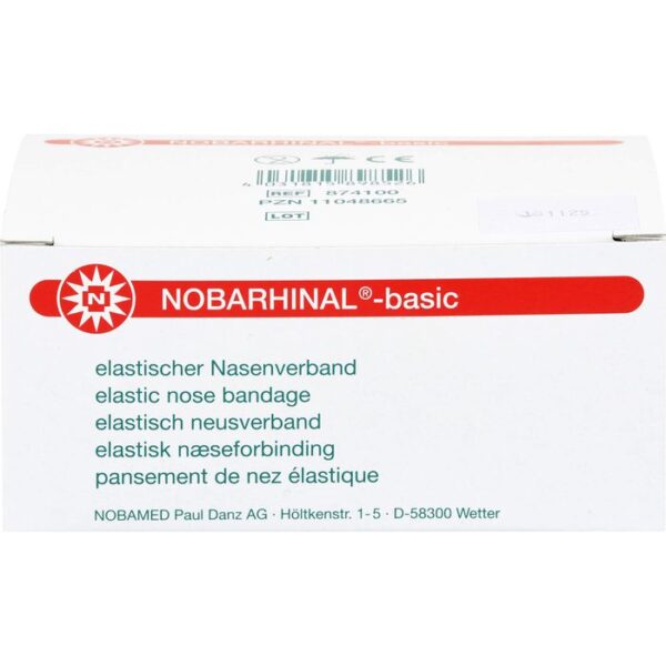 NOBARHINAL-basic Nasenverband mittel 10 St.