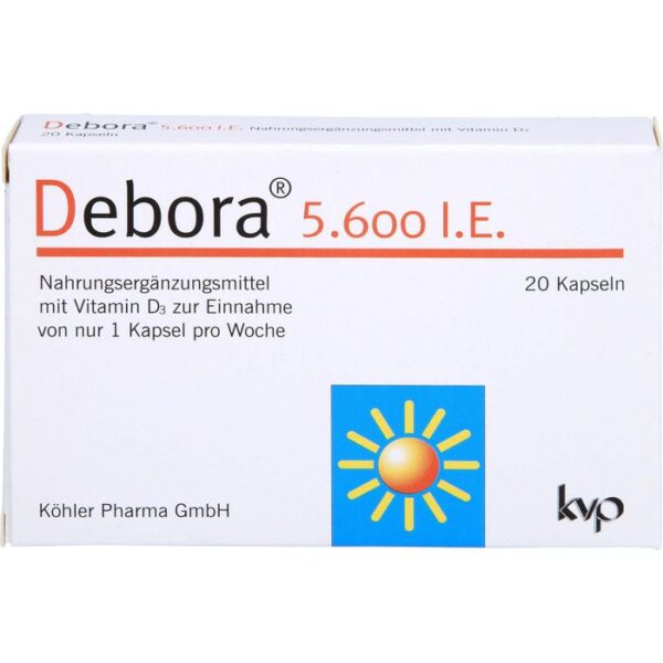 DEBORA 5.600 I.E. Kapseln 20 St.