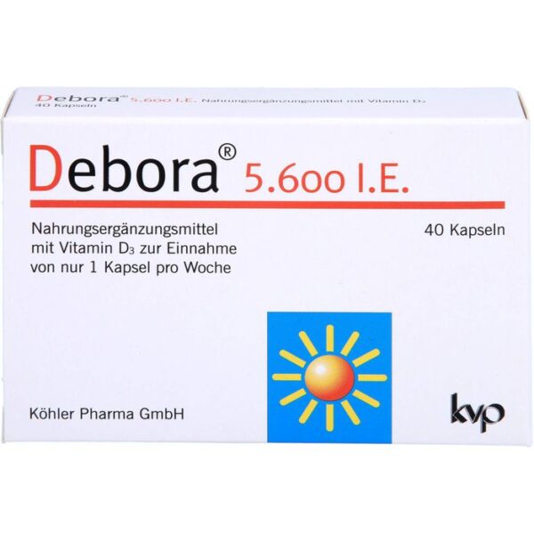 DEBORA 5.600 I.E. Kapseln 40 St.