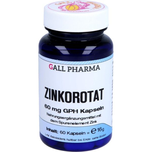 ZINKOROTAT 60 mg GPH Kapseln 60 St.