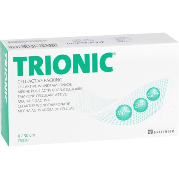 TRIONIC Wundtamponade 2 g 6 St.