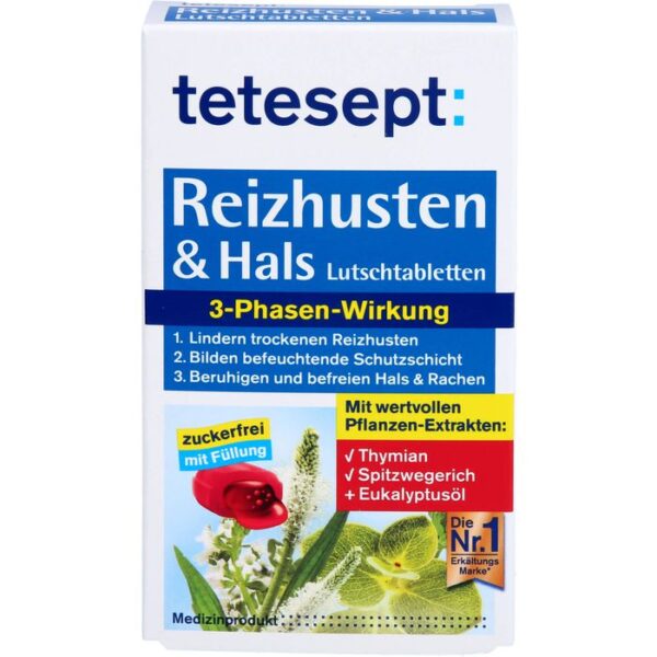 TETESEPT Reizhusten & Hals Lutschtabletten 20 St.