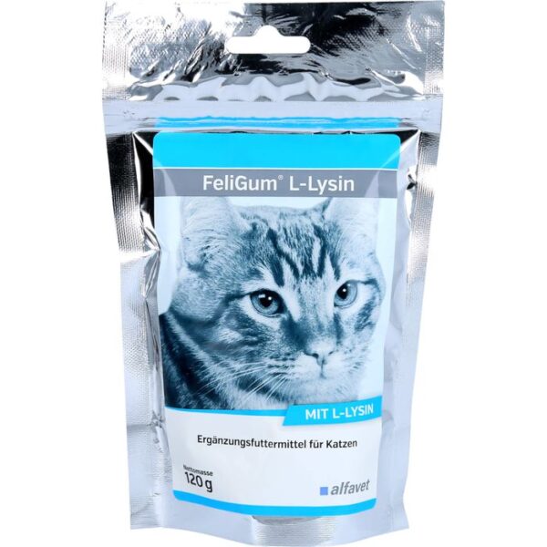 FELIGUM L-Lysin Kaudrops f.Katzen 120 g