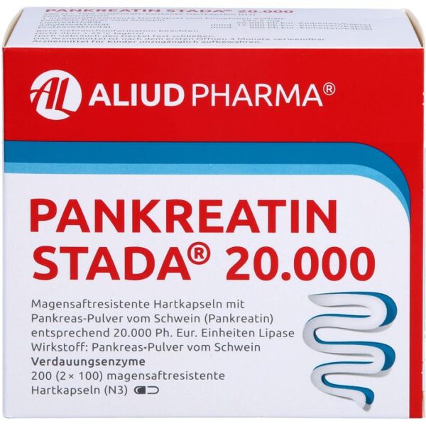 PANKREATIN STADA 20.000 magensaftres.Hartk.ALIUD 200 St.