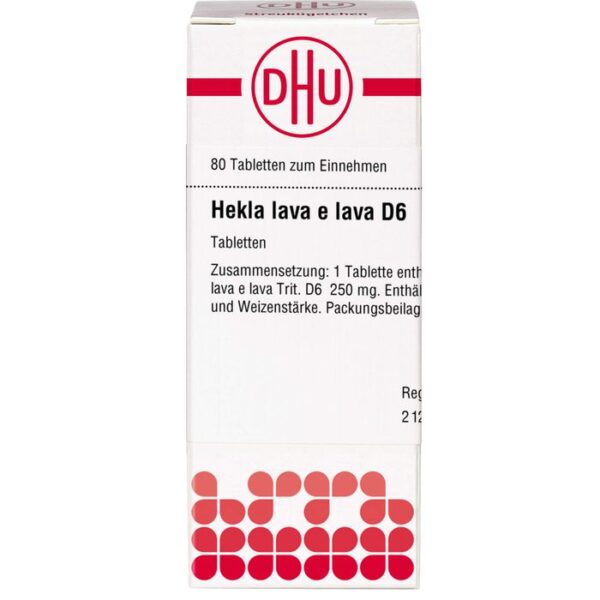 HEKLA lava e lava D 6 Tabletten 80 St.