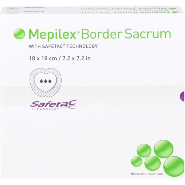 MEPILEX Border Sacrum Schaumverb.18x18 cm steril 10 St.