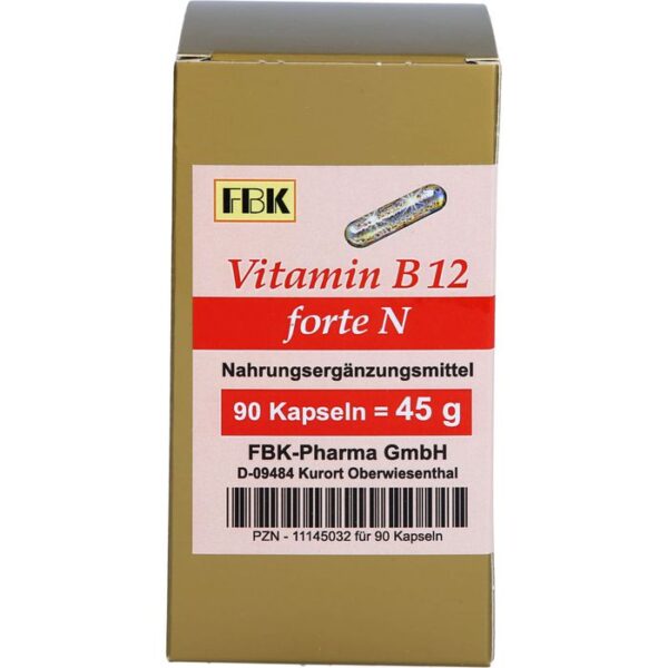 VITAMIN B12 FORTE N Kapseln 90 St.