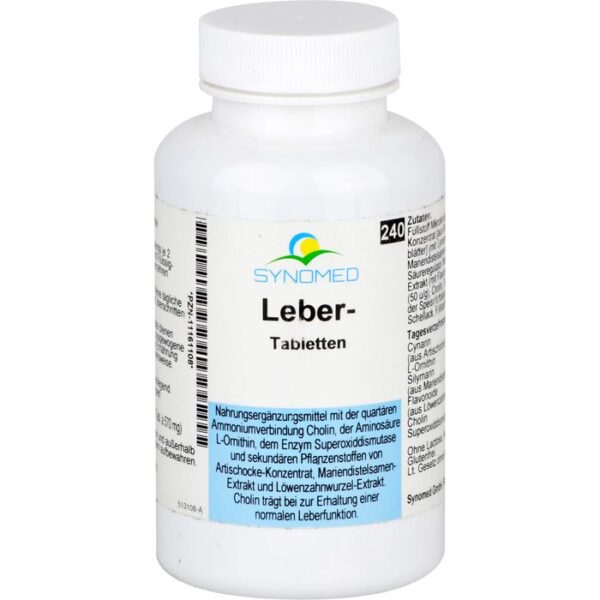 LEBER-TABLETTEN 240 St.