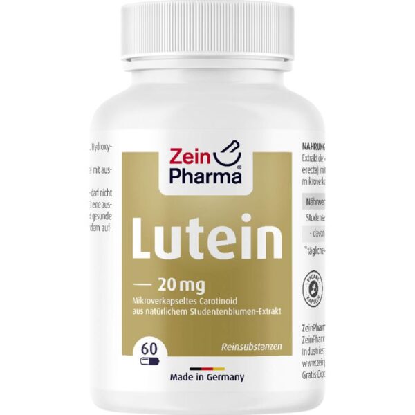 LUTEIN 20 mg Kapseln mikroverkapselt 60 St.