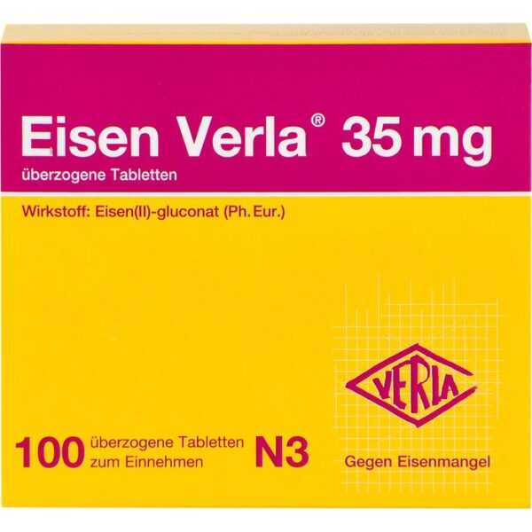 EISEN VERLA 35 mg überzogene Tabletten 100 St.