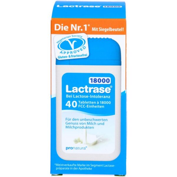 LACTRASE 18.000 FCC Tabletten im Spender 80 St.