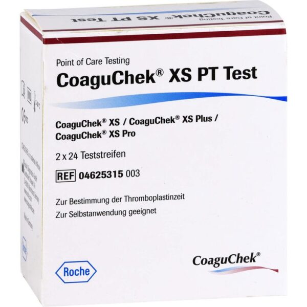 COAGUCHEK XS PT Test 48 St.