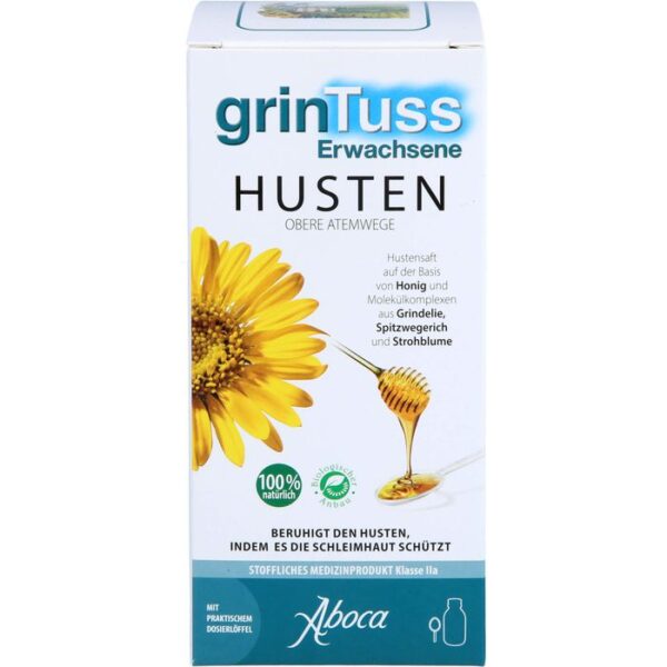 GRINTUSS Erwachsene mit Poliresin Hustensaft 210 g