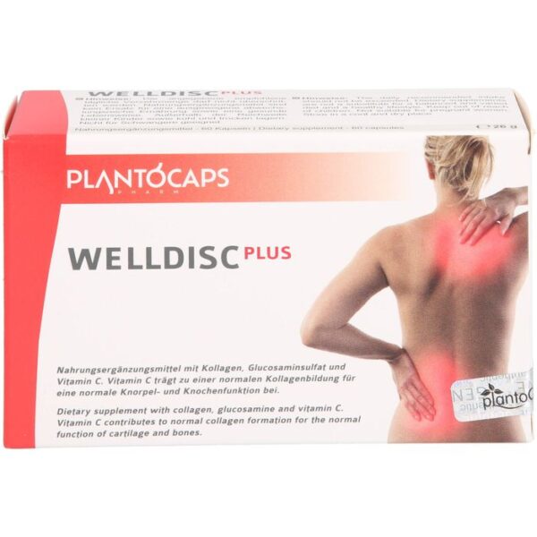 PLANTOCAPS WELLDISC PLUS Kapseln 60 St.