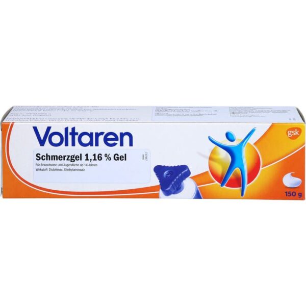 VOLTAREN Schmerzgel m.blauem Komfort-Drehverschl. 150 g