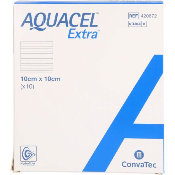 AQUACEL Extra 10x10 cm Verband 10 St.