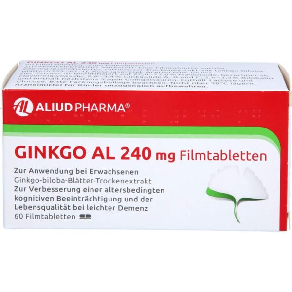 GINKGO AL 240 mg Filmtabletten 60 St.