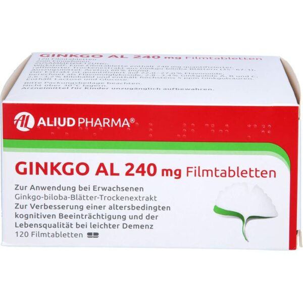 GINKGO AL 240 mg Filmtabletten 120 St.